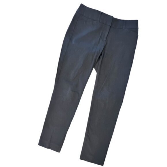 🛍️2 for $25 Sale🛍️ LOFT Curvy Skinny Ankle Dress Pants 2 Gray Stretch OFFICE - Picture 3 of 13